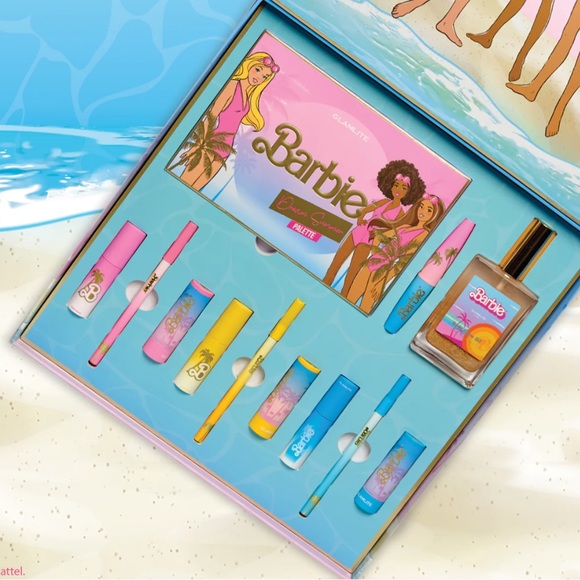 💖NIB💖 BARBIE™ X GLAMLITE PR BOX Cosmetics Makeup Gift Set - Picture 4 of 17